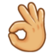 OK Hand emoji on Samsung